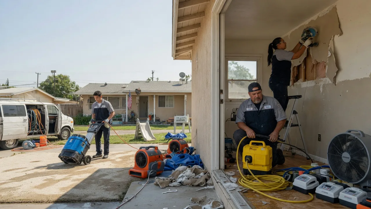Water Damage Restoration in Cooksville, IL near me